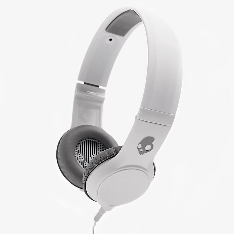 SKULLCANDY SLUCHÁTKA CASSETTE ATHLETIC WHITE W/MIC S5CSDY221 BÍLÁ