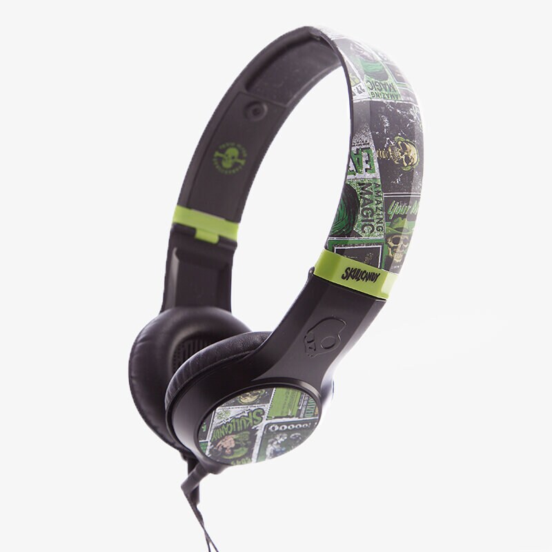 SKULLCANDY SLUCHÁTKA CASSETTE LURKER TOXIC FLYER W/MIC S5CSDY252 ČERNÁ