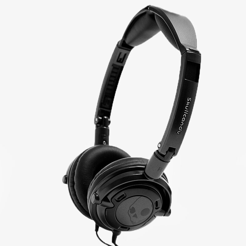 SKULLCANDY SLUCHÁTKA LOWRIDER GUN METAL/BLACK W/MIC S5LWFY223 ČERNÁ
