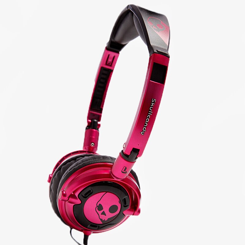 SKULLCANDY SLUCHÁTKA LOWRIDER PINK/BLACK W/MIC S5LWFY274 RŮŽOVÁ
