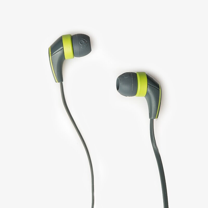 SKULLCANDY SLUCHÁTKA 50/50 GRAY/HOT LIME W/MIC 3 S2FFFM319 ŠEDÁ