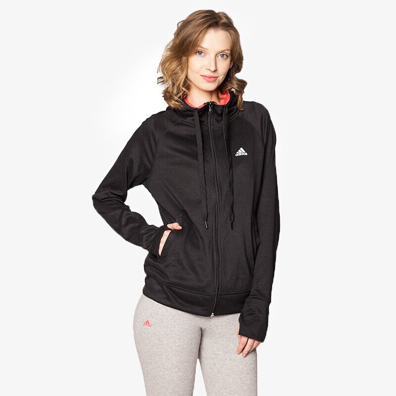 dámská mikina ADIDAS MIKINA PRIME FZ HOODY AP4311 ČERNÁ