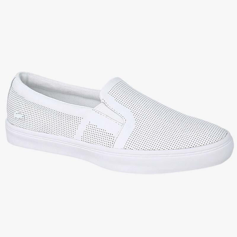 dámské boty casual LACOSTE GAZON SLIP ON 116 1 731CAW0116001 BÍLÁ