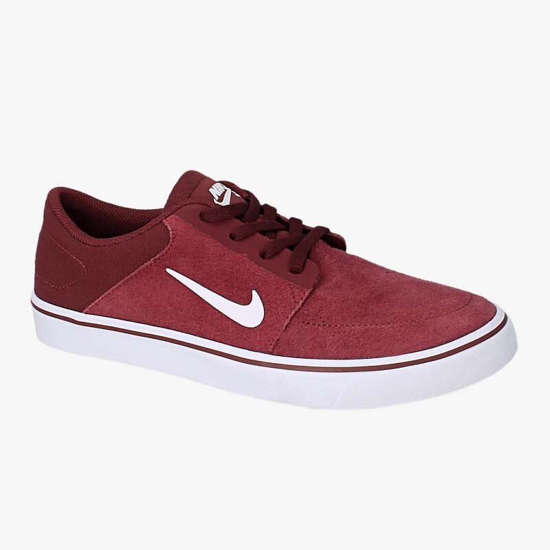 dětské tenisky NIKE SB PORTMORE (GS) 725108611 ČERVENÁ
