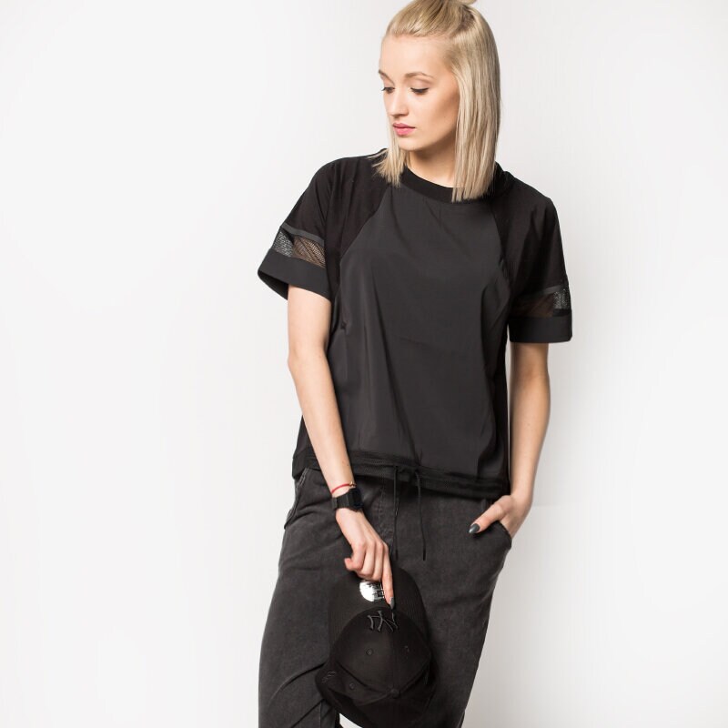 dámské tričko NIKE TRIČKO SS BONDED 726019010 ČERNÁ