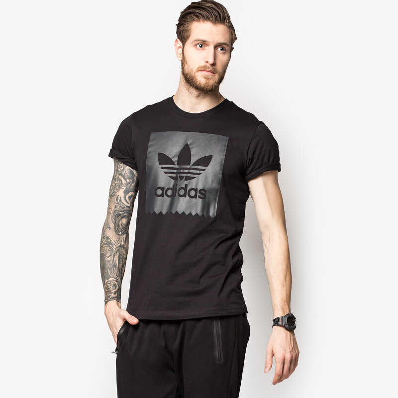 pánské tričko ADIDAS TRIČKO BLKBRD LOGO FIL AO0754 ČERNÁ