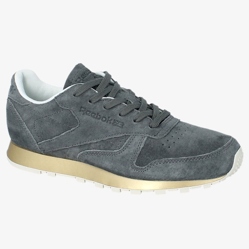 REEBOK CL LTHR NEW METAL V68759 ŠEDÁ