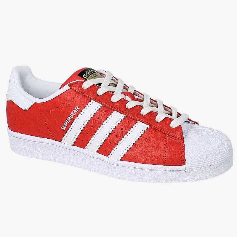 ADIDAS SUPERSTAR ANIMAL S75158 ČERVENÁ