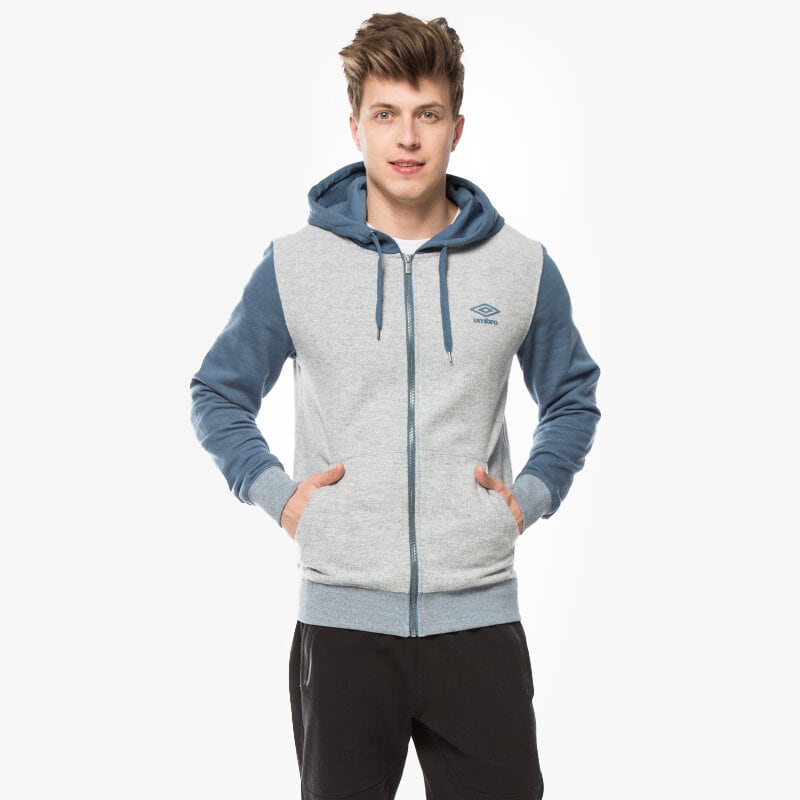 pánská mikina UMBRO MIKINA THUMP UL16BLM26002 MODRÁ