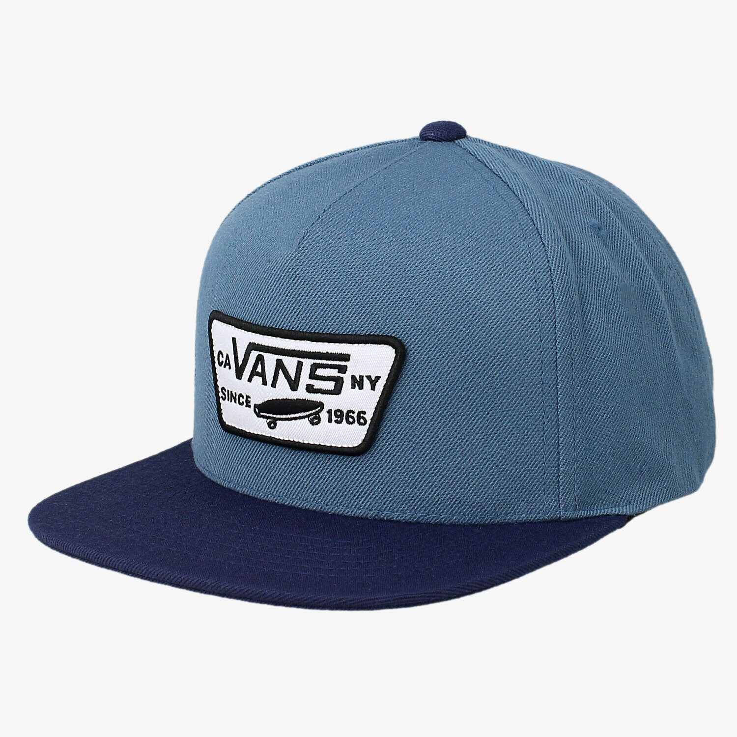 dětská kšiltovka VANS ČEPICE FULL PATCH SNAPBACK BLUE VQPUJ1Q MODRÁ
