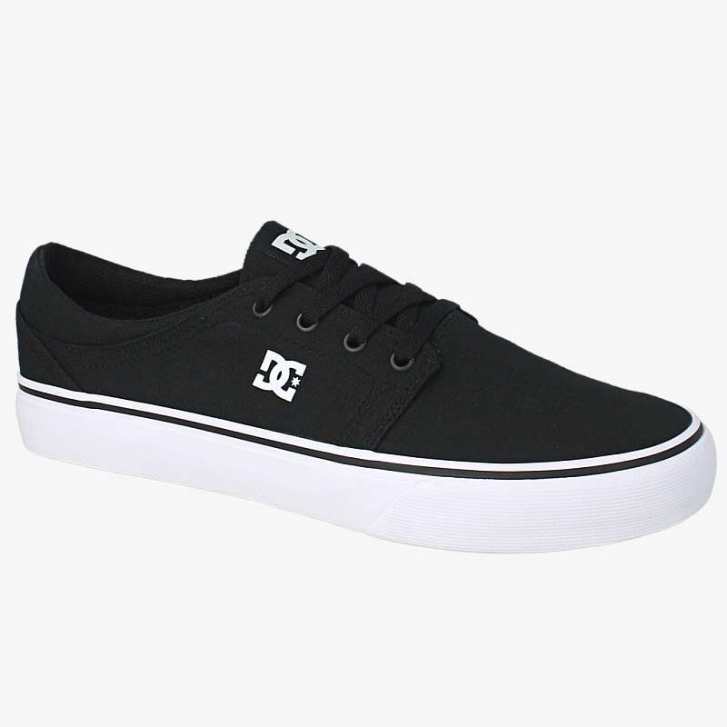 pánské skate boty (skateboardové) DC TRASE TX  ADYS300126BKW ČERNÁ