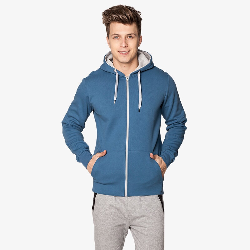 pánská mikina UMBRO MIKINA BLINI UL16BLM11002 MODRÁ