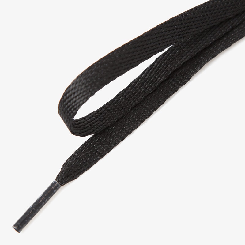 dámské péče o obuv TUBE LACES TKANIČKY SILVER FLAT 1045701 ČERNÁ