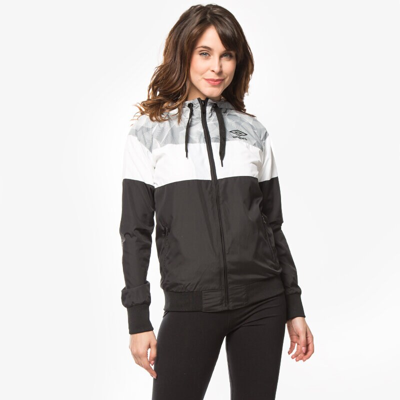Přechodná bunda dámská (podzimní, jarní) UMBRO BUNDA ADAK UL16KUD26001 ČERNÁ