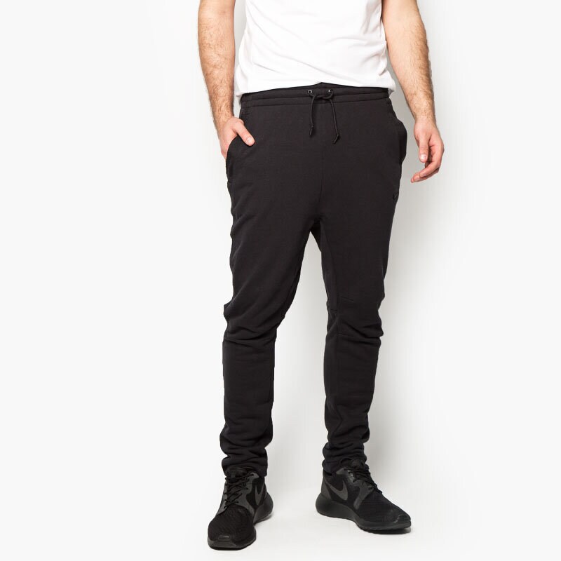 pánské kalhoty NIKE KALHOTY  MODERN FT CUFF PANT 807920010 ČERNÁ