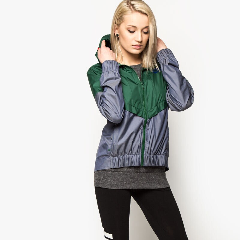 Přechodná bunda dámská (podzimní, jarní) NIKE BUNDA WINDRUNNER 726138341 VÍCEBAREVNÁ