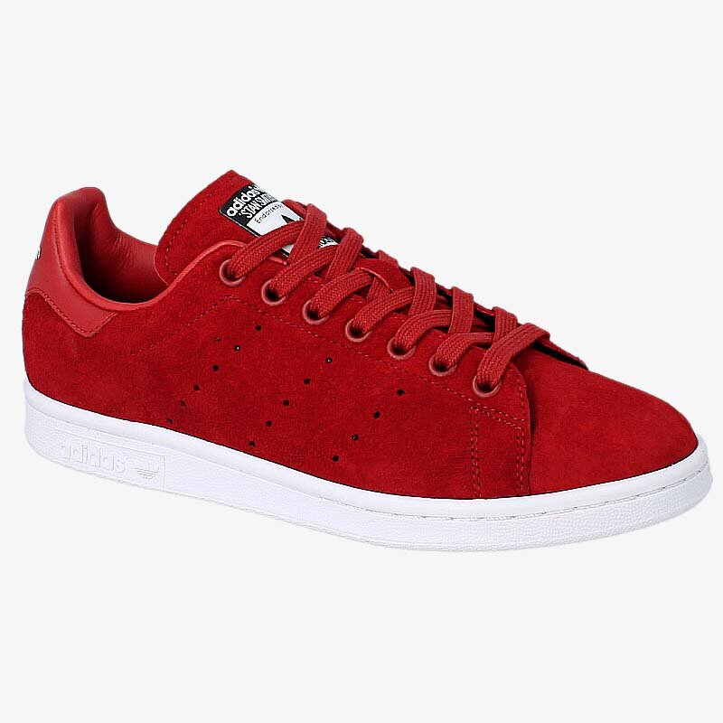 ADIDAS STAN SMITH W S75237 ČERVENÁ