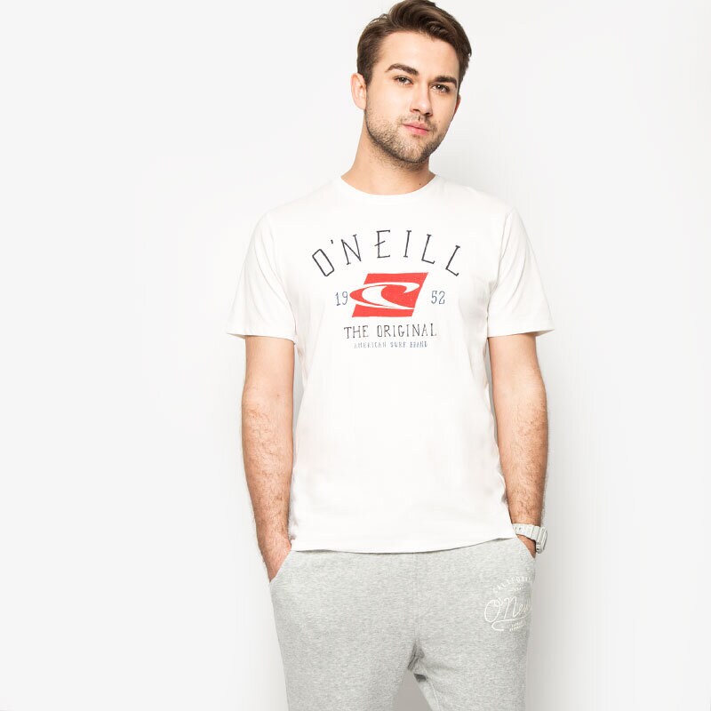 pánské tričko O'NEILL TRIČKO LM THE SURF BRAND 6036211030 BÍLÁ
