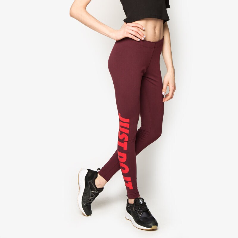 dámské kalhoty NIKE KALHOTY  LEG-A-SEE-JDI 726085681 BORDOVÁ