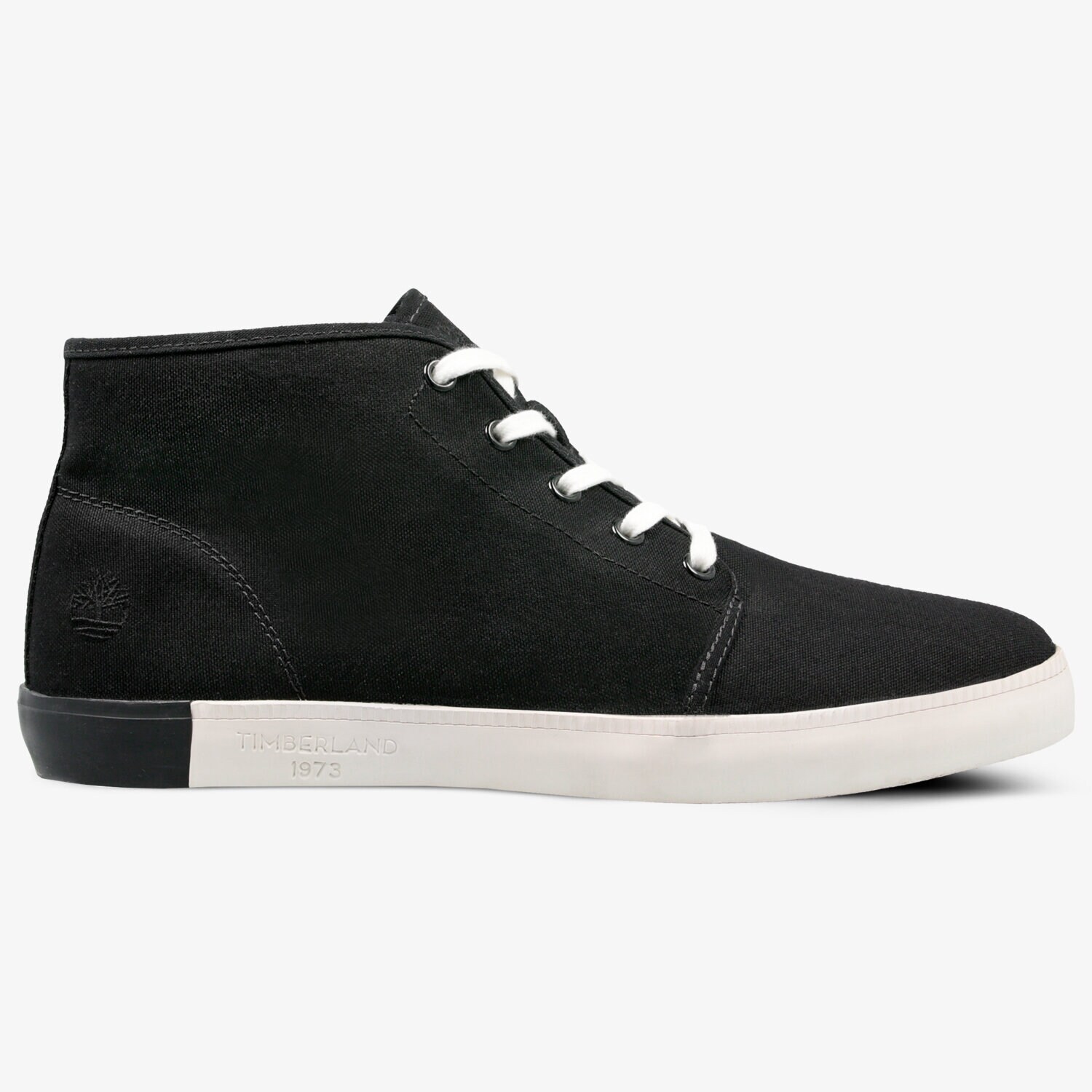 pánské boty casual TIMBERLAND NEWPORT BAY CANVAS CHUKKA A152F ČERNÁ