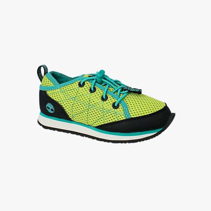 dětská outdoorová obuv TIMBERLAND GREELEY CAMP A16FV ZELENÁ