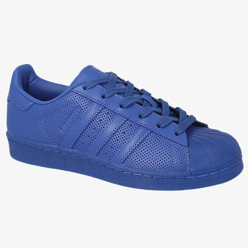 dámské tenisky ADIDAS SUPERSTAR ADICOLOR S80327W MODRÁ