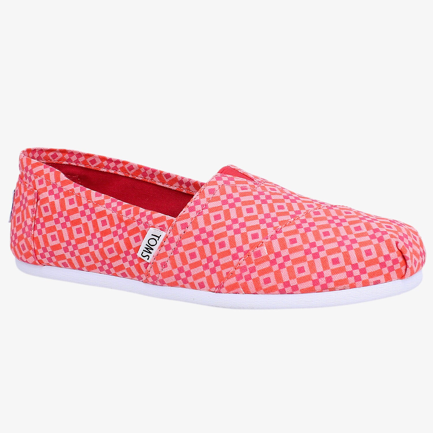 dámské boty casual TOMS ALPARGATA 10008002 RŮŽOVÁ