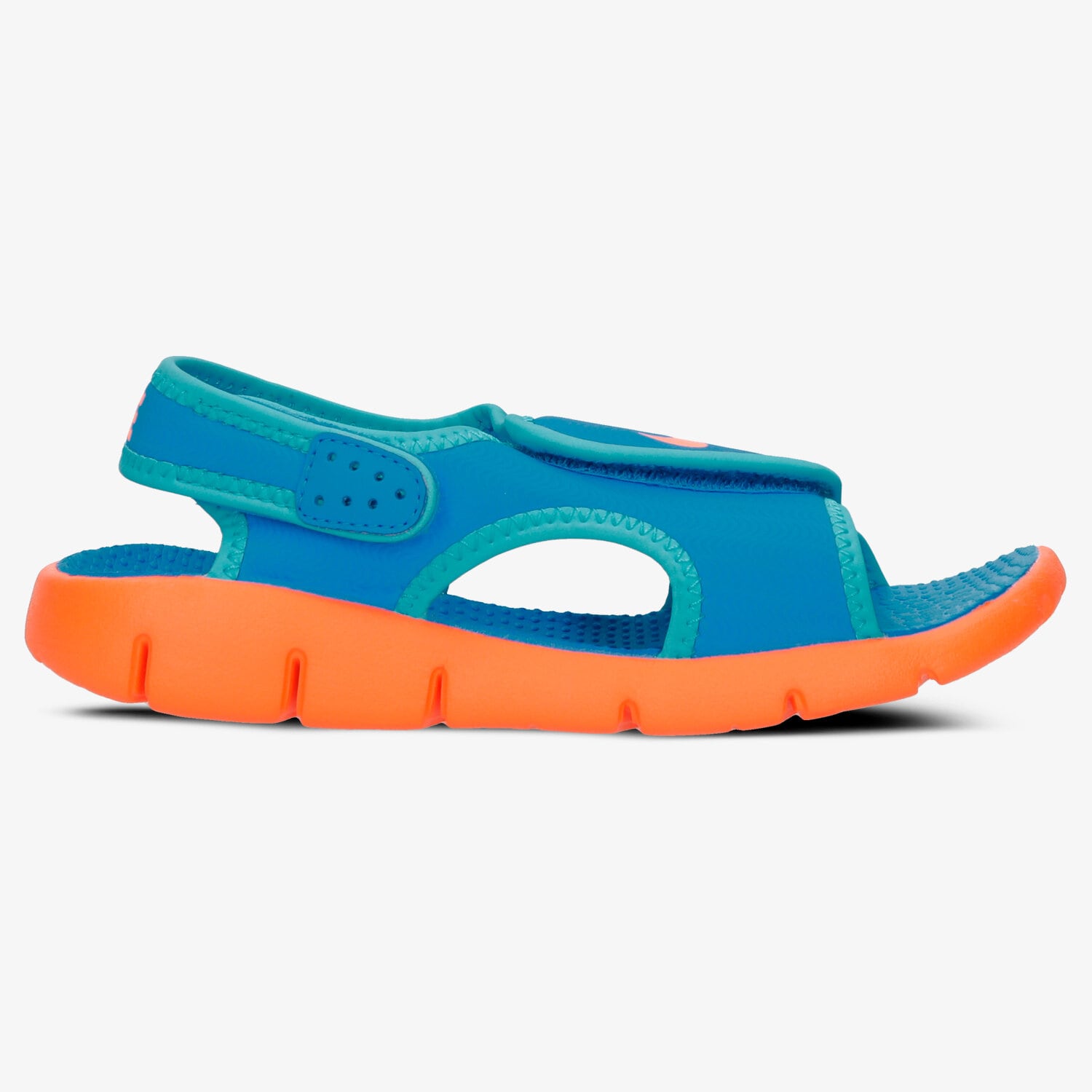 dětské sandály NIKE SUNRAY ADJUST 4 (GS/PS) 386518-418 MODRÁ