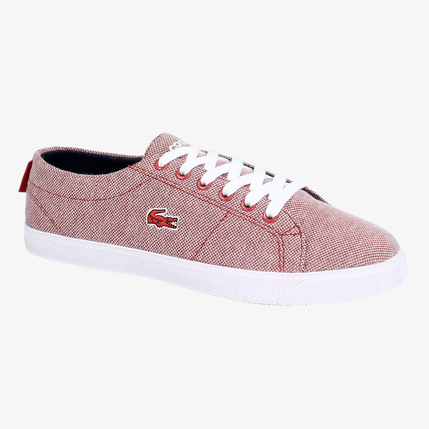dětské tenisky LACOSTE MARCEL LACE 216 1 731SPJ0023047 ČERVENÁ