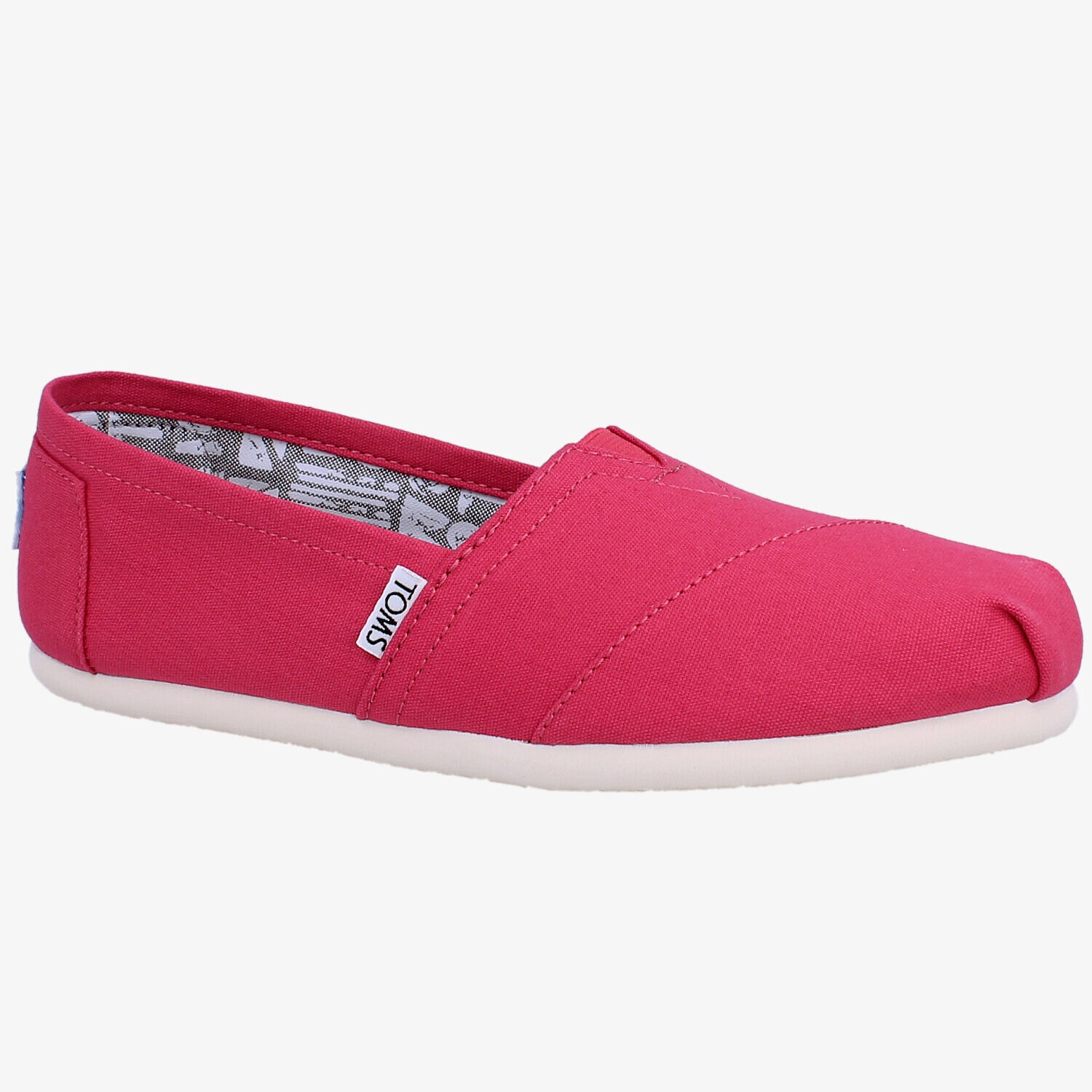 dámské boty casual TOMS ALPARGATA 10008058 RŮŽOVÁ