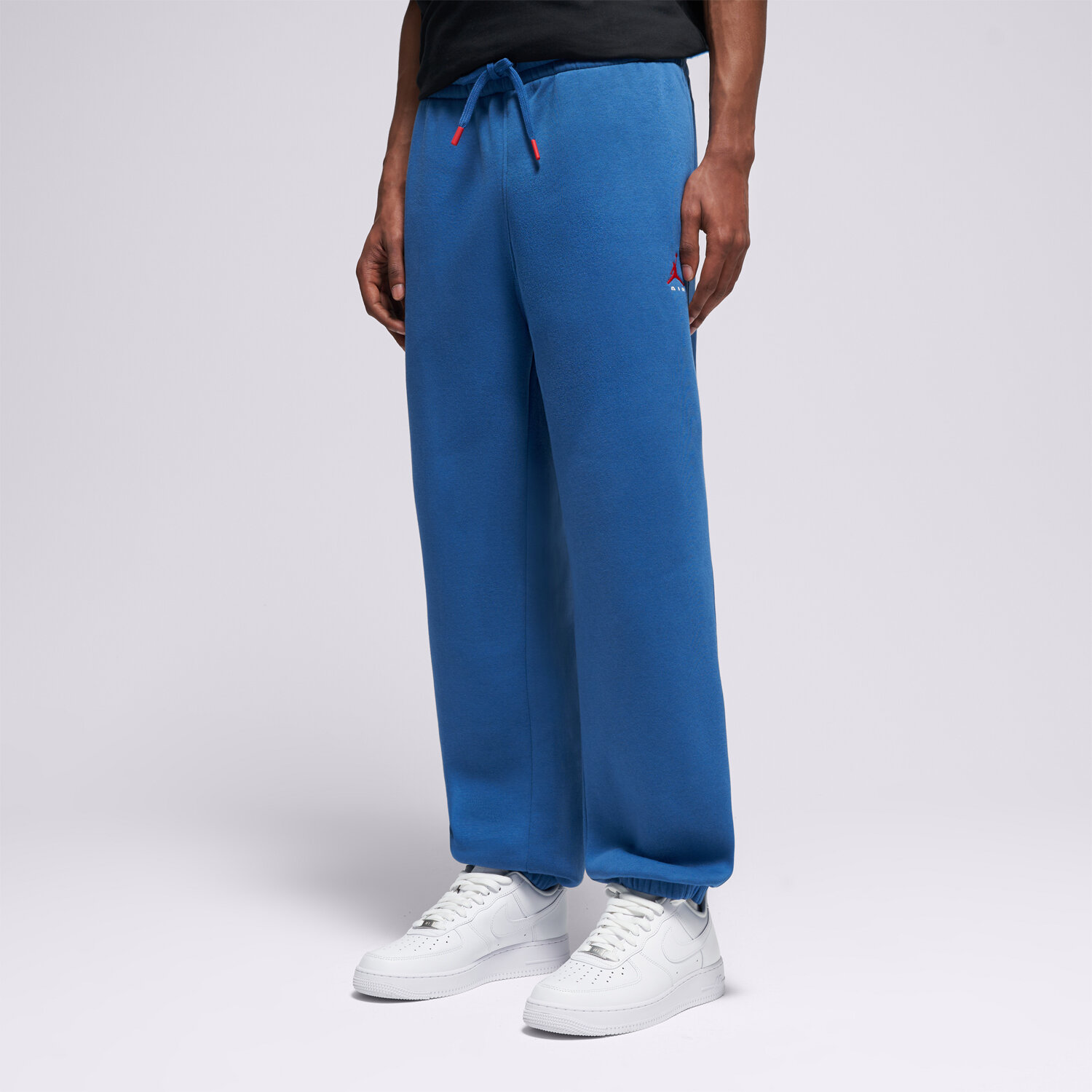 pánské kalhoty JORDAN KALHOTY  M J BRK ST FLC CUFF BB IM8906-485 MODRÁ