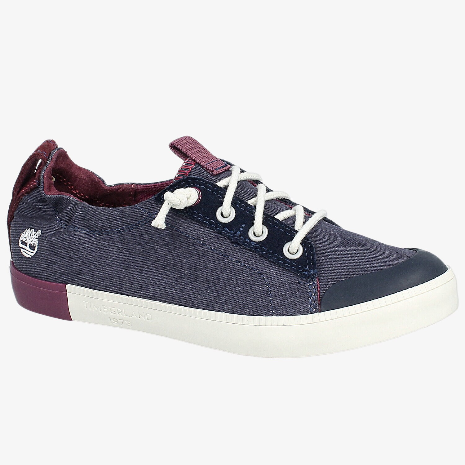 dámské tenisky TIMBERLAND NEWPORT BAY CANVAS PLAIN A17BS TMAVOMODRÁ