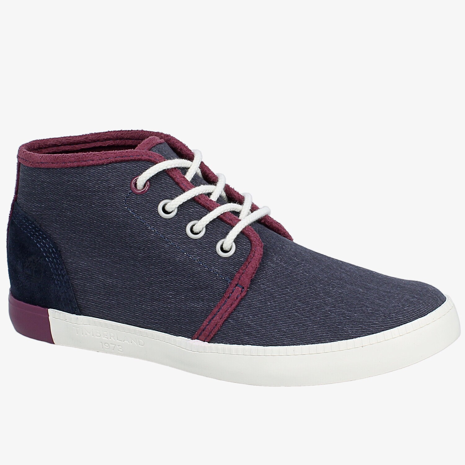 dámské tenisky TIMBERLAND NEWPORT BAY CANVAS CHUKKA A17J8 TMAVOMODRÁ