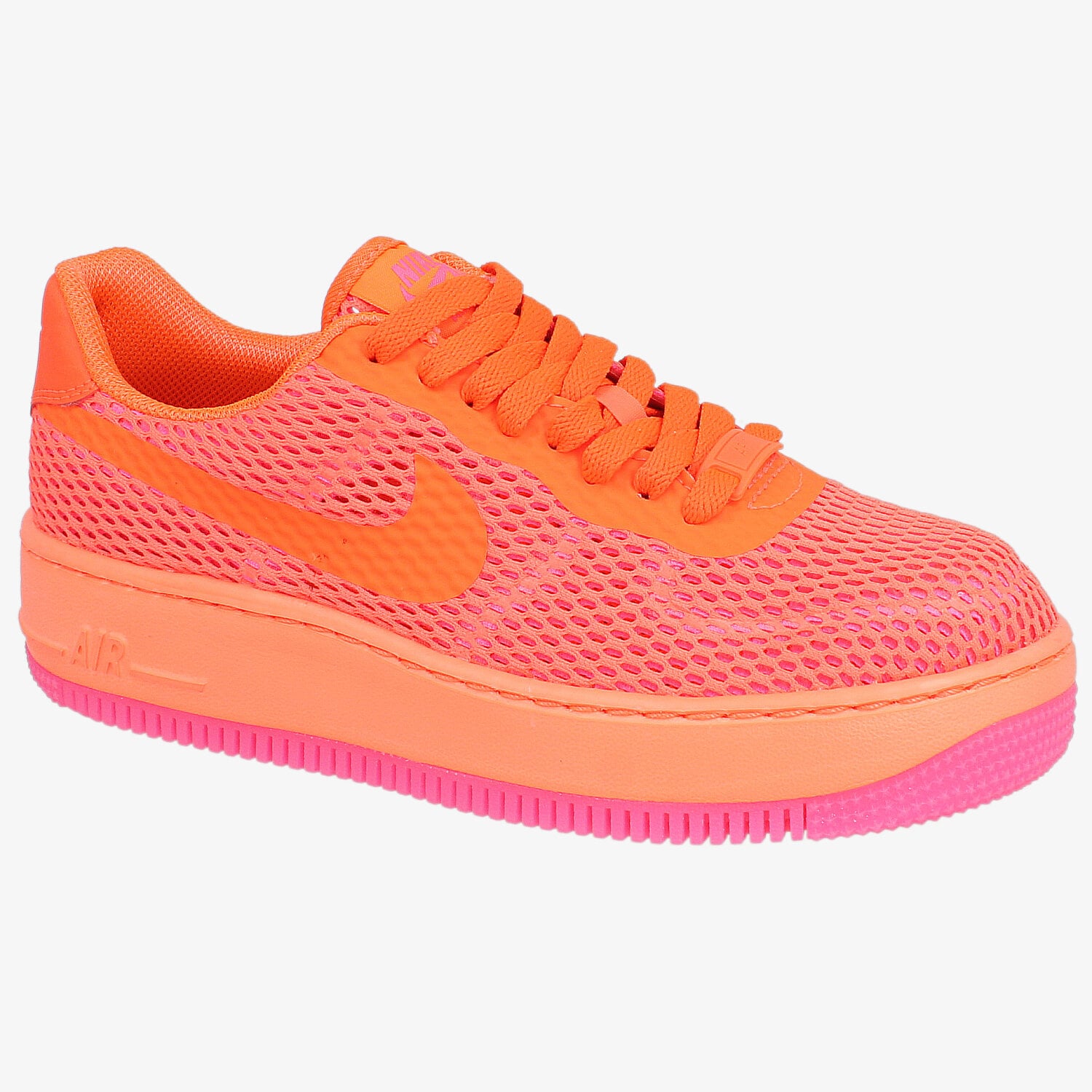 dámské tenisky NIKE W AF1 LOW UPSTEP BR 833123800 ORANŽOVÁ