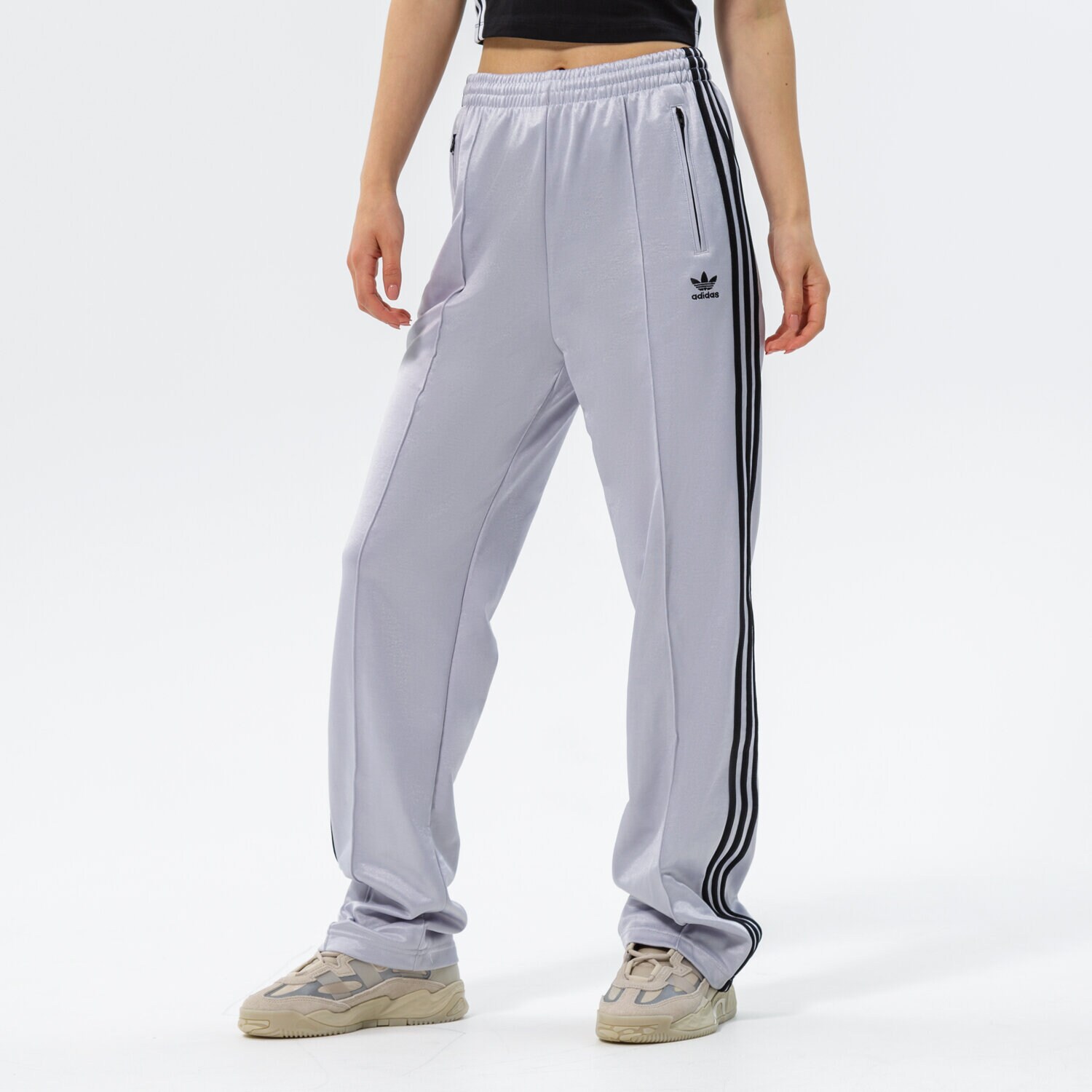 dámské kalhoty ADIDAS KALHOTY  PANTS HF7529 STŘÍBRNÁ
