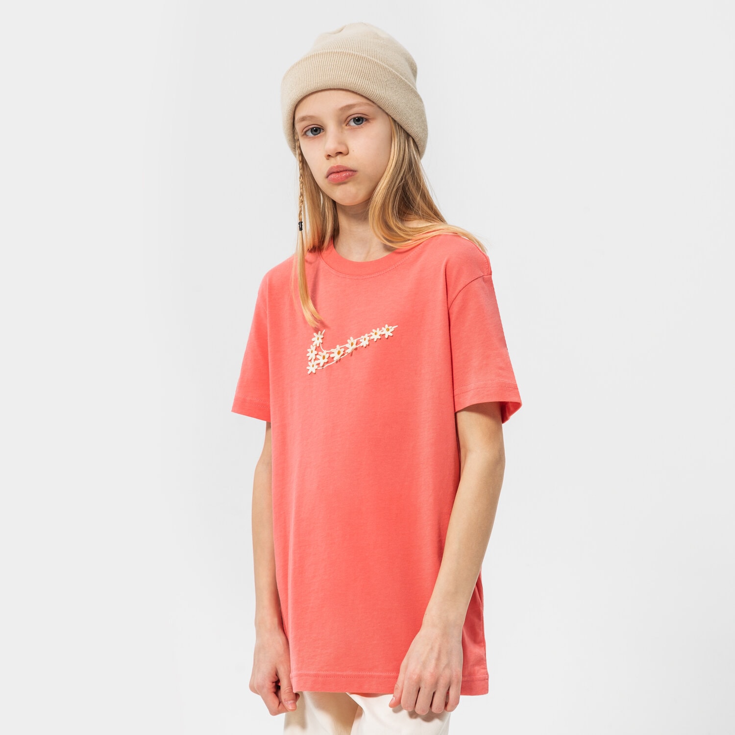 dětské tričko NIKE TRIČKO G NSW TEE ENERGY BF GIRL DO1343-603 BORDOVÁ