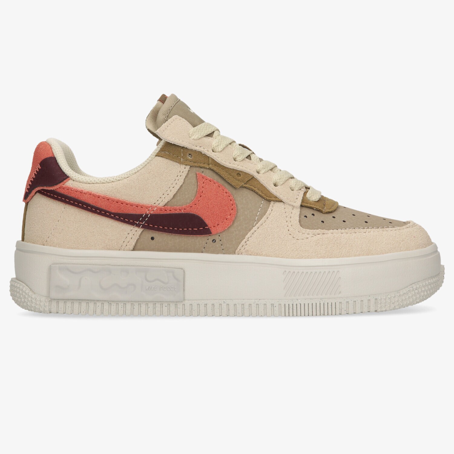 dámské tenisky NIKE W AIR FORCE 1 FONTANKA SP DR0150-200 BÉŽOVÁ