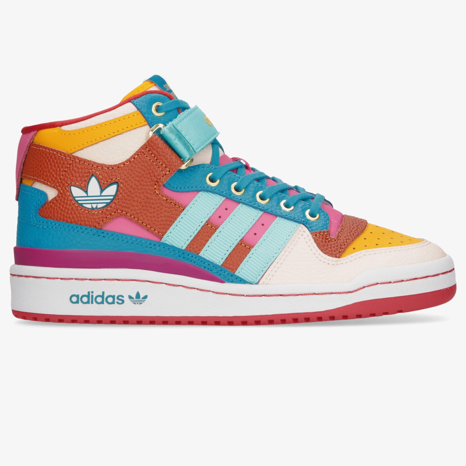 dámské tenisky ADIDAS FORUM MID W GV7673 VÍCEBAREVNÁ