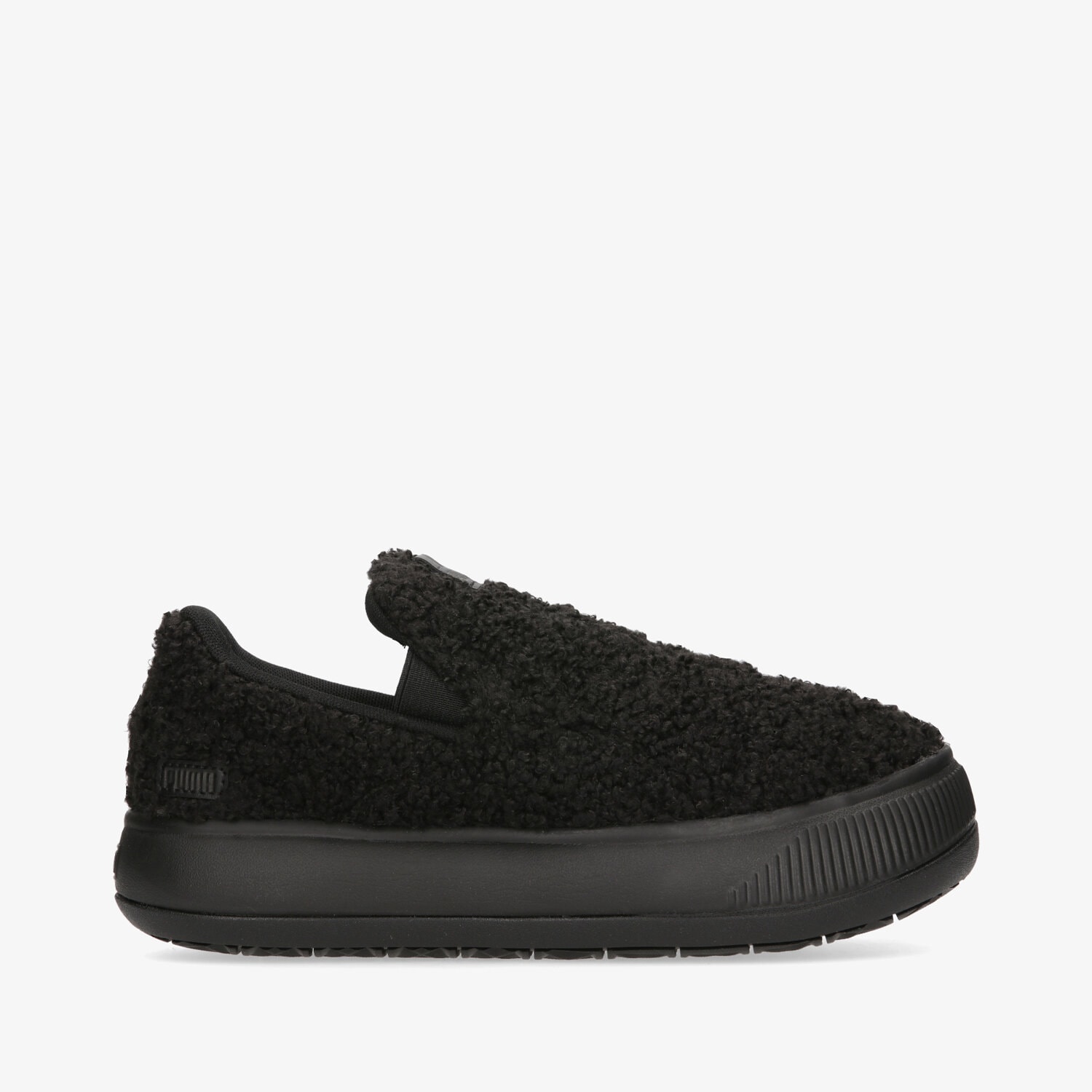 dámské tenisky PUMA SUEDE MAYU SLIP-ON TEDDY WNS 38488701 ČERNÁ