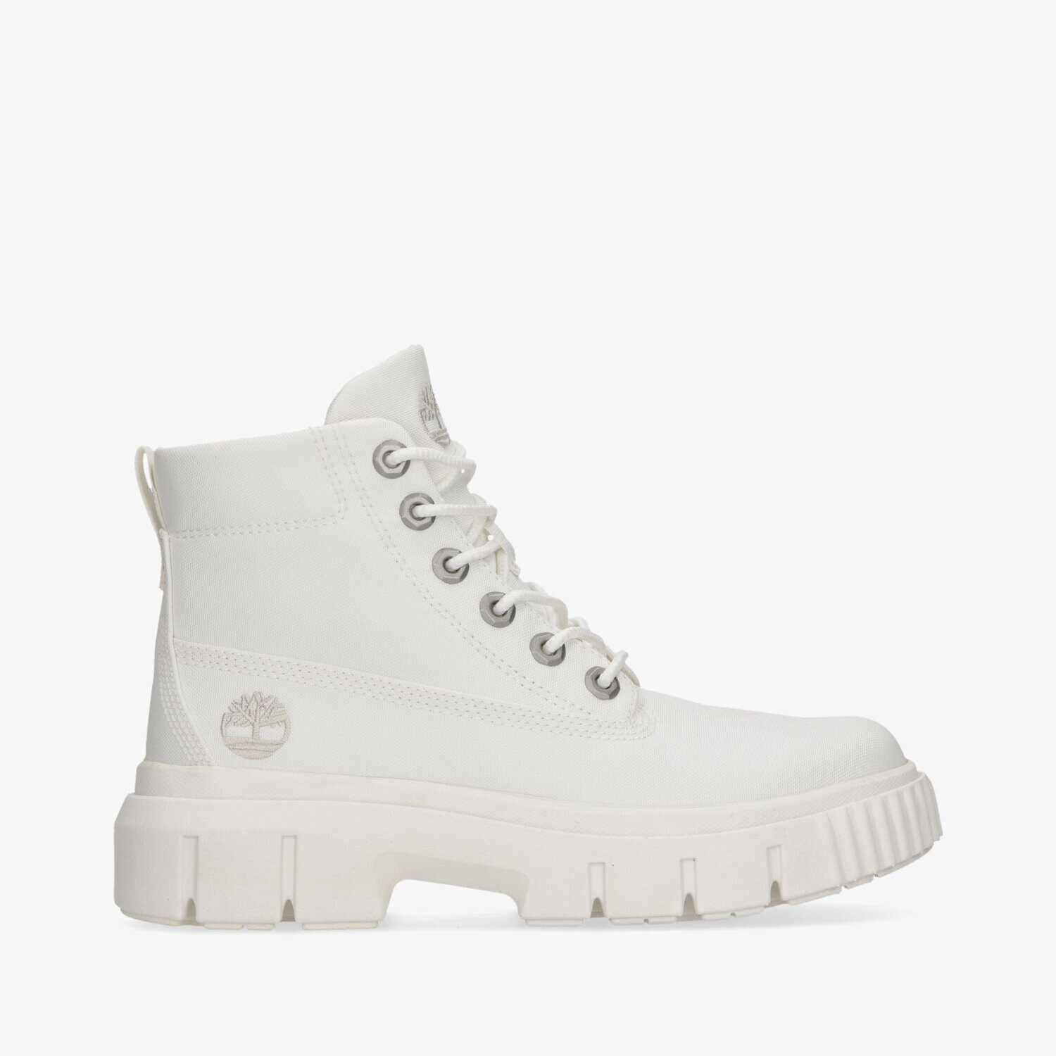 dámské boty casual TIMBERLAND GREYFIELD FABRIC BOOT TB0A2JFQL771 BÍLÁ
