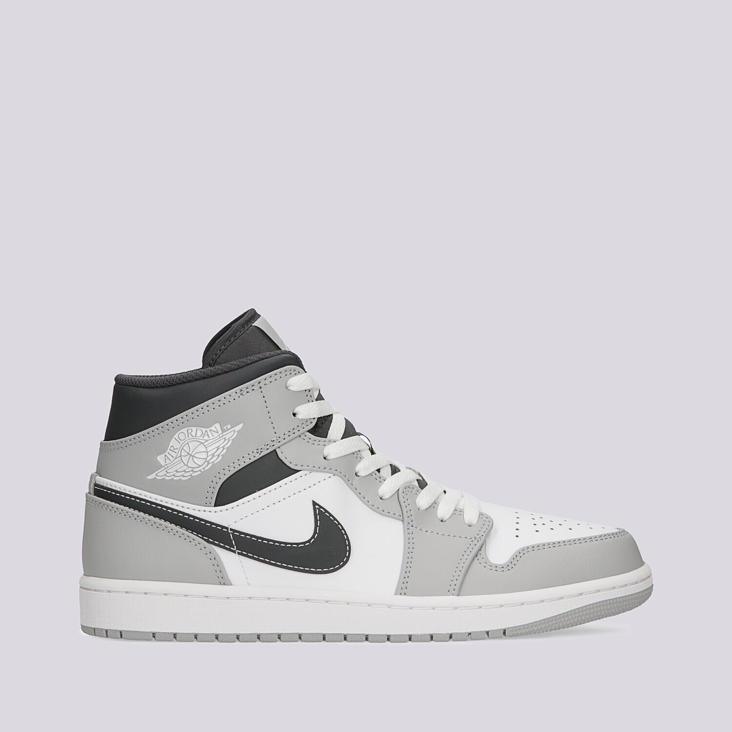 pánské tenisky JORDAN AIR 1 MID  554724-078 BÍLÁ