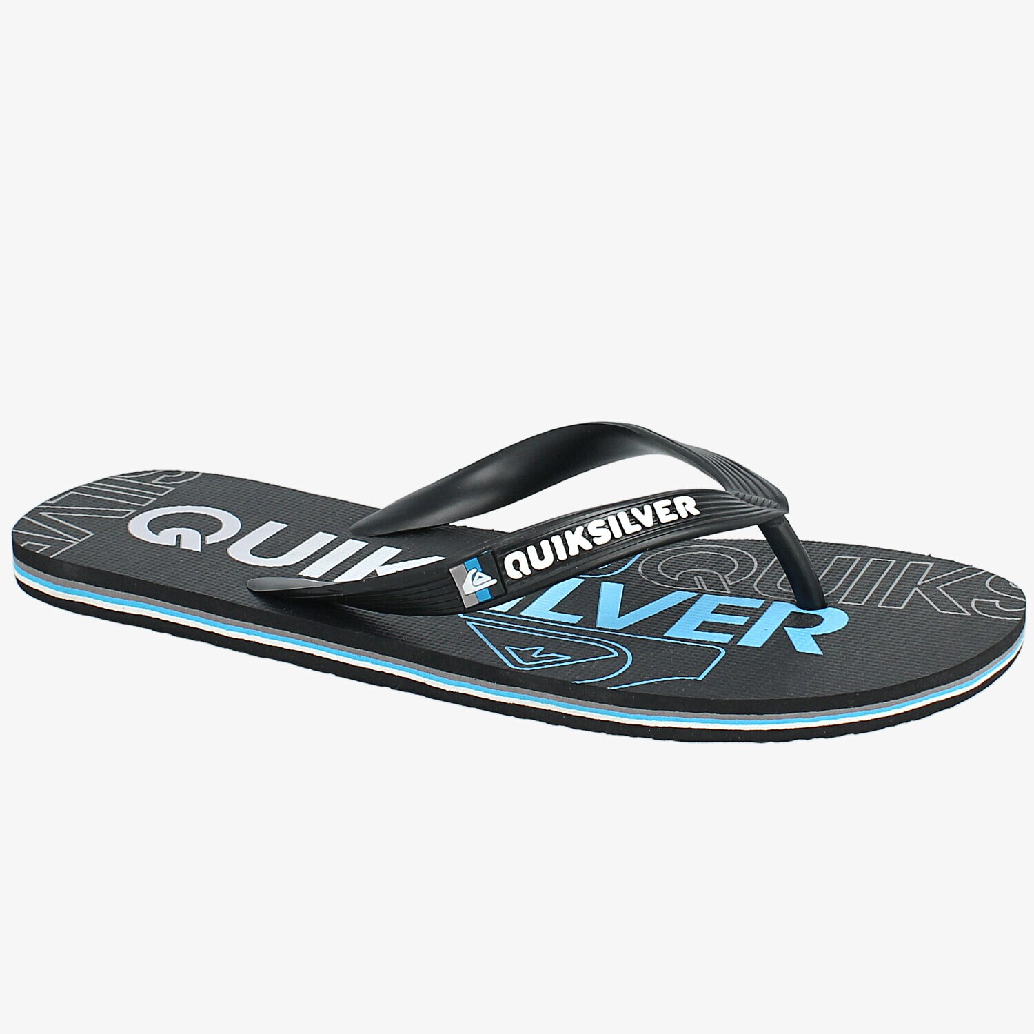 pánské pantofle QUIKSILVER MOLOKAI NITRO  AQYL100233XKKB ČERNÁ