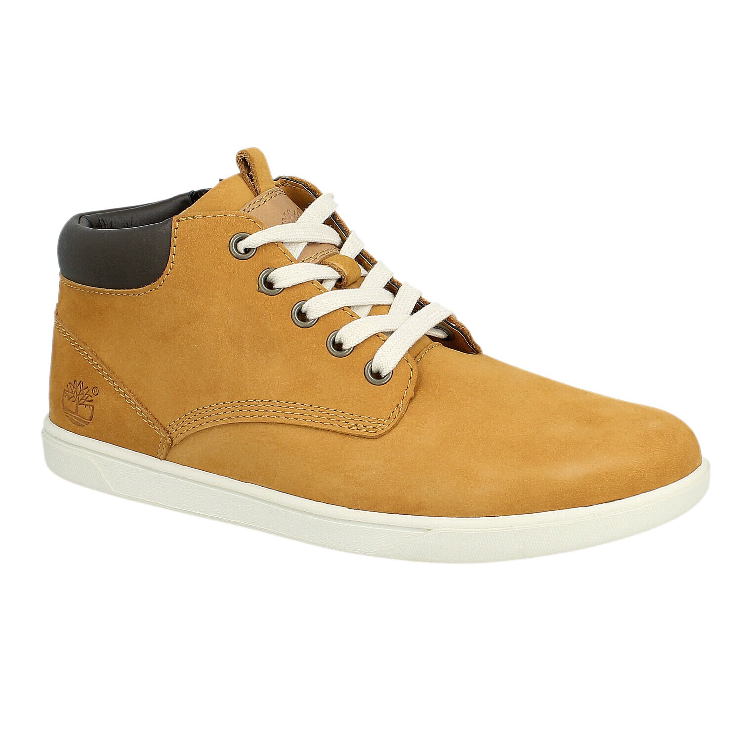 dětské boty casual TIMBERLAND GROVETON LEATHER CHUKKA 6094B ŽLUTÁ