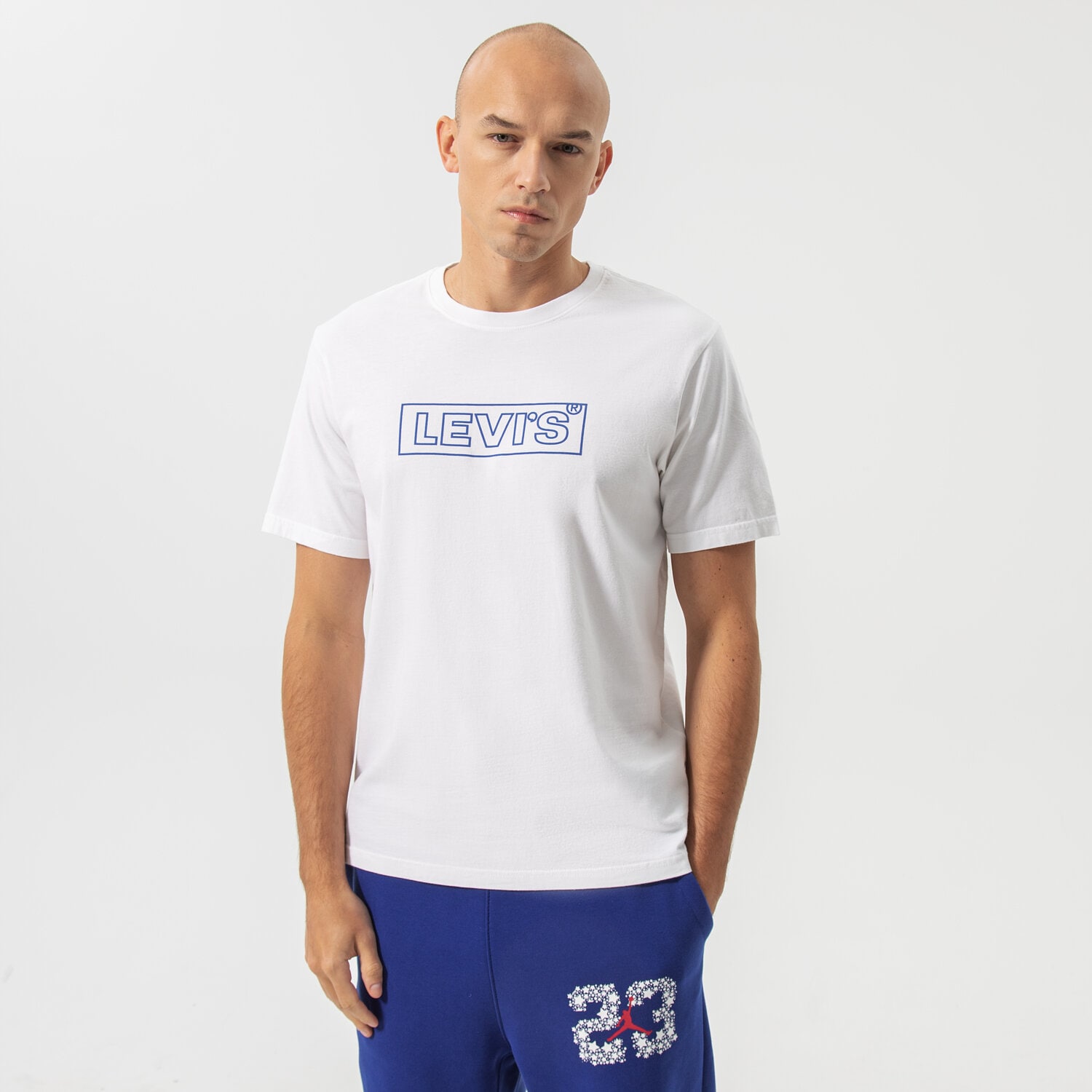 pánské tričko LEVI'S TRIČKO SS RELAXED FIT TEE 16143-0516 BÍLÁ