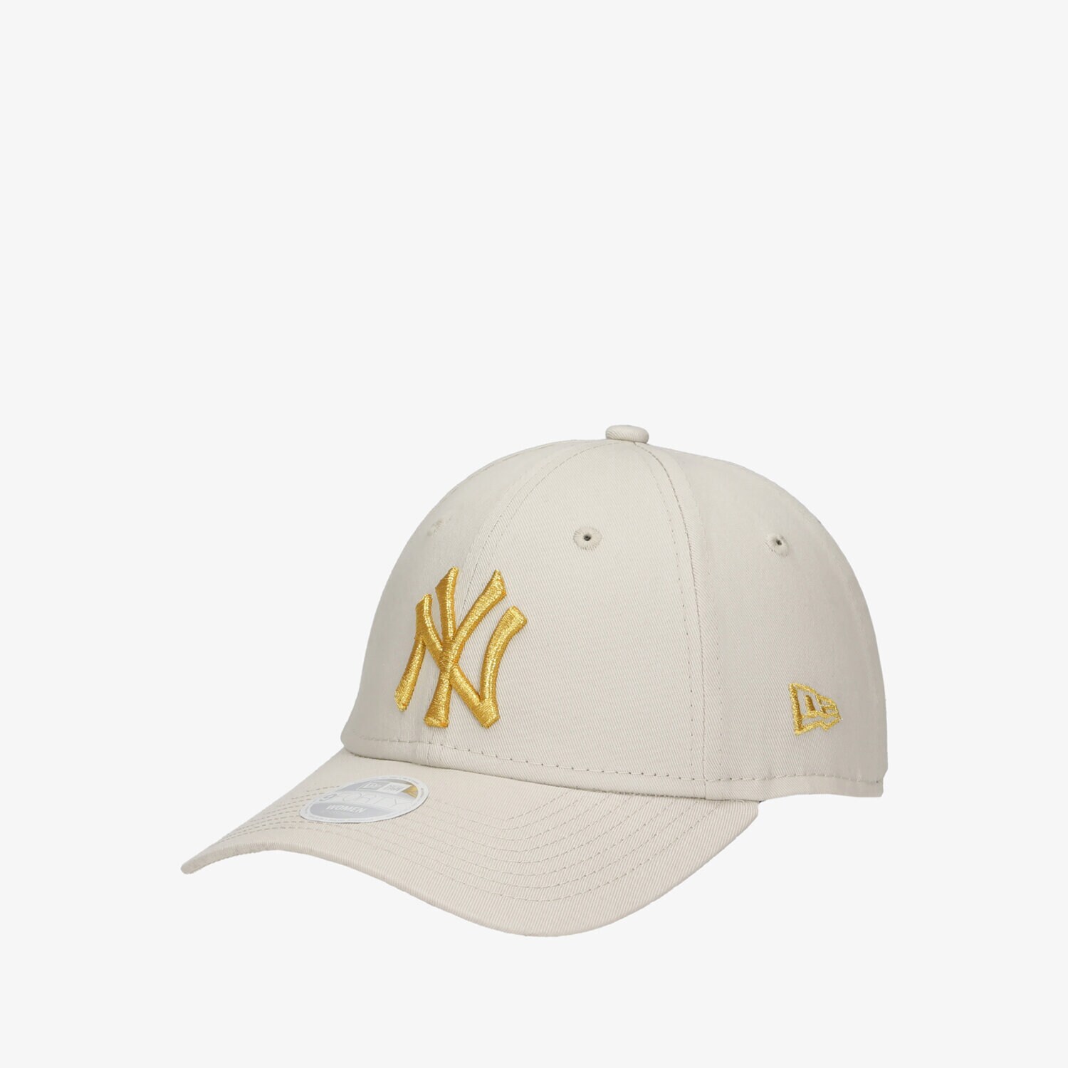 dámská kšiltovka NEW ERA ČEPICE WMNS METALLIC LOGO 940 NYY STN NEW YORK YANKE 60222491 BÉŽOVÁ