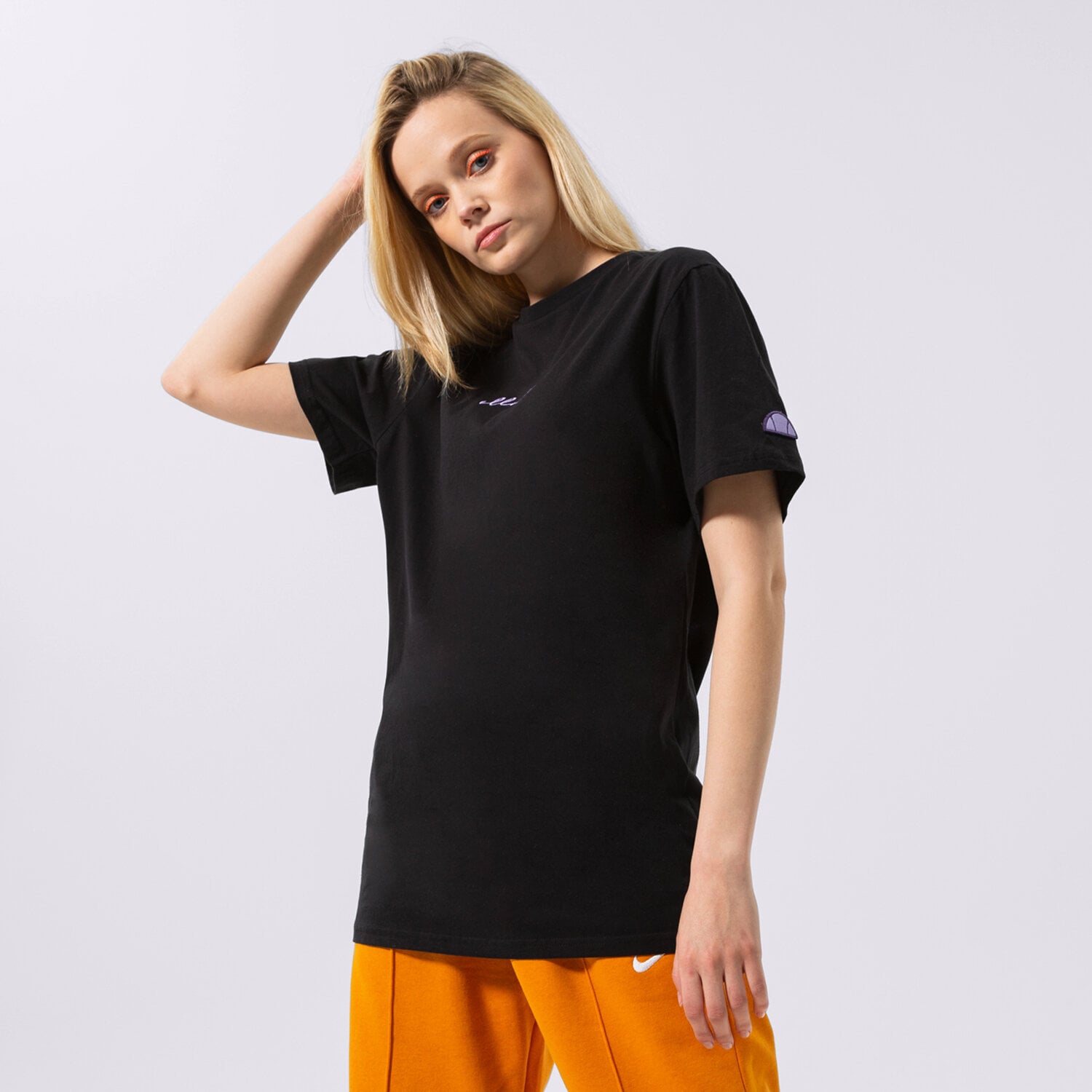 dámské tričko ELLESSE TRIČKO MIRESA TEE WSHD BLK SGM14160079 ČERNÁ