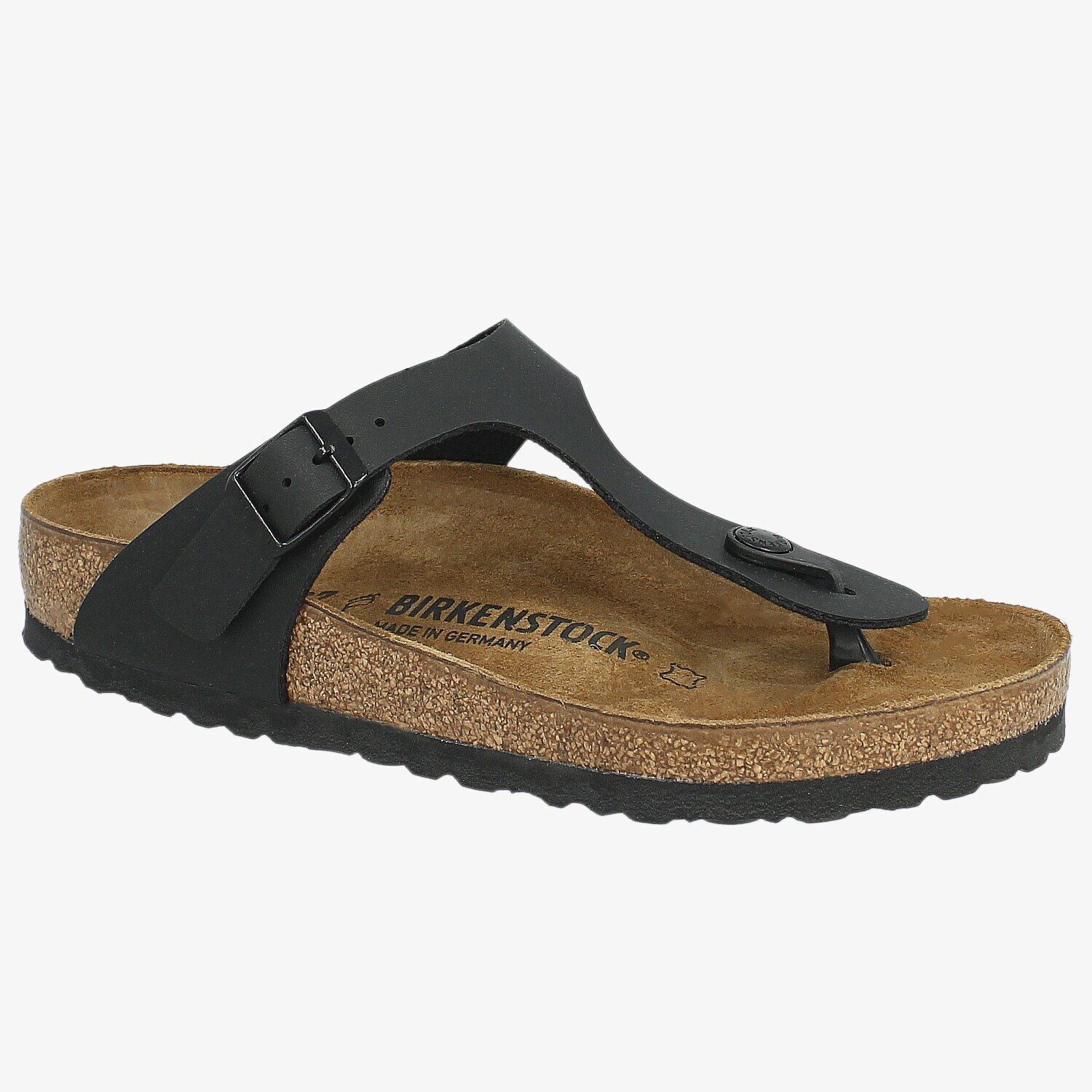 pánské pantofle BIRKENSTOCK GIZEH BS  43691 ČERNÁ