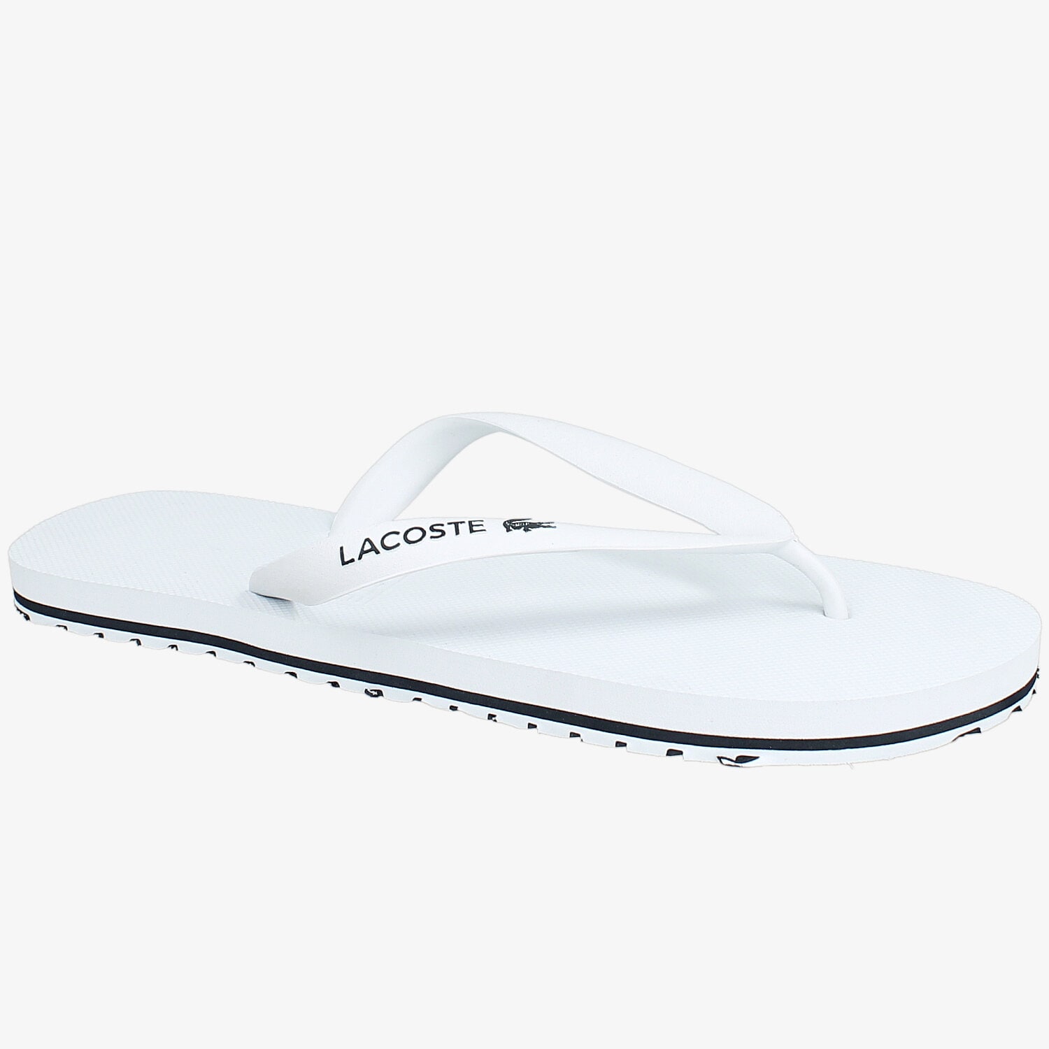 pánské pantofle LACOSTE NOSARA LCR 727SPM1083X96 BÍLÁ