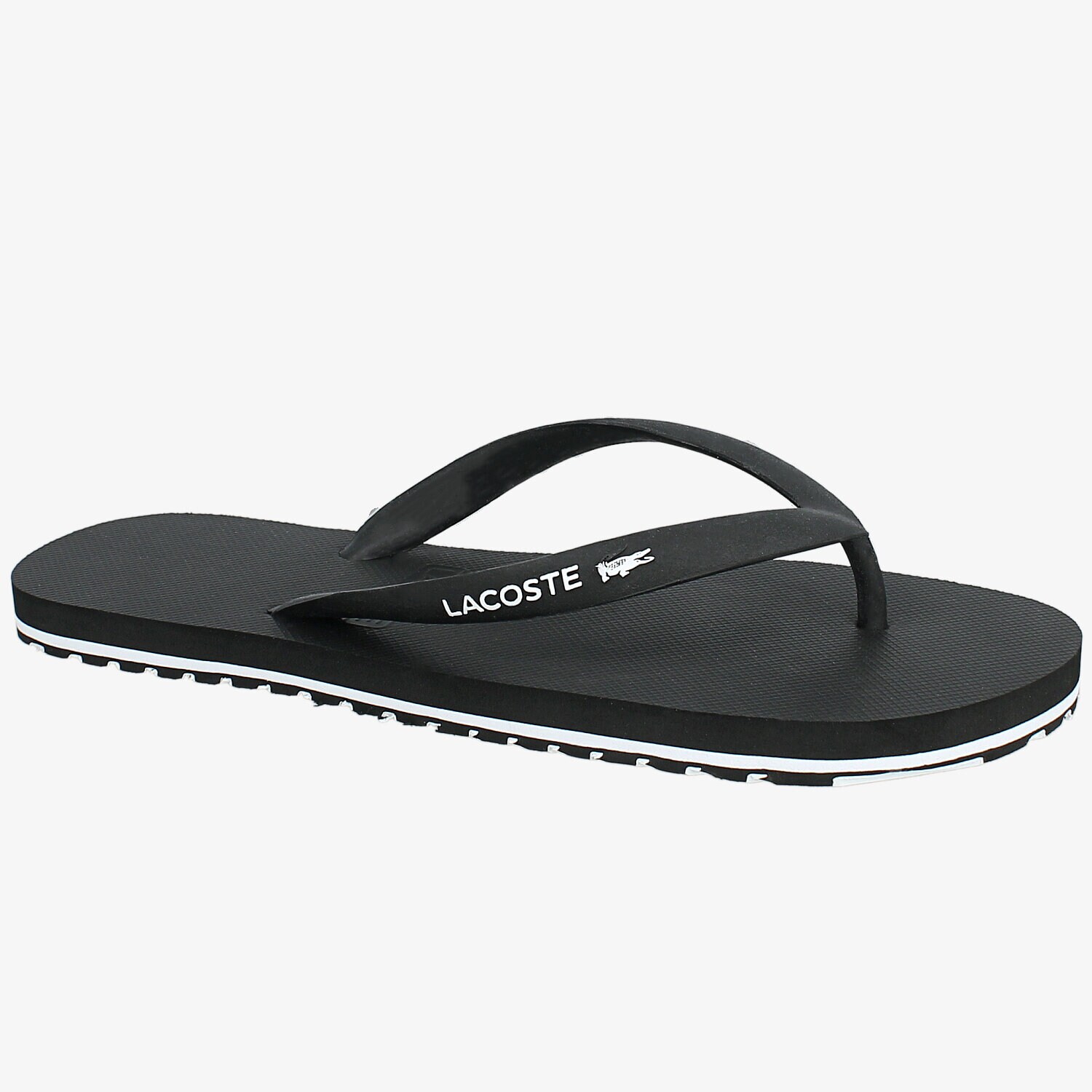 pánské pantofle LACOSTE NOSARA LCR 727SPM1083312 ČERNÁ