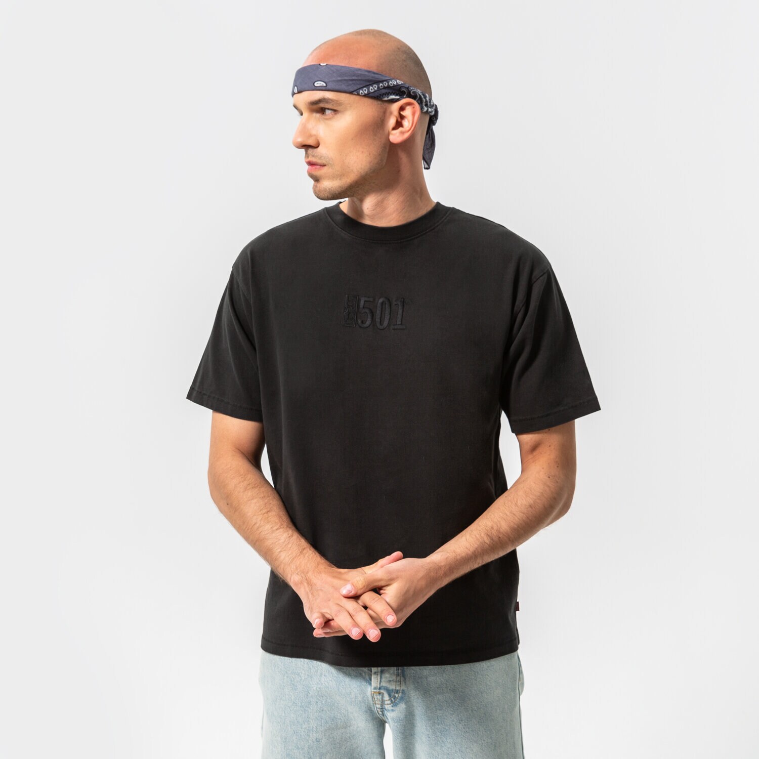 pánské tričko LEVI'S TRIČKO VINTAGE FIT GRAPHIC TEE 87373-0040 ČERNÁ